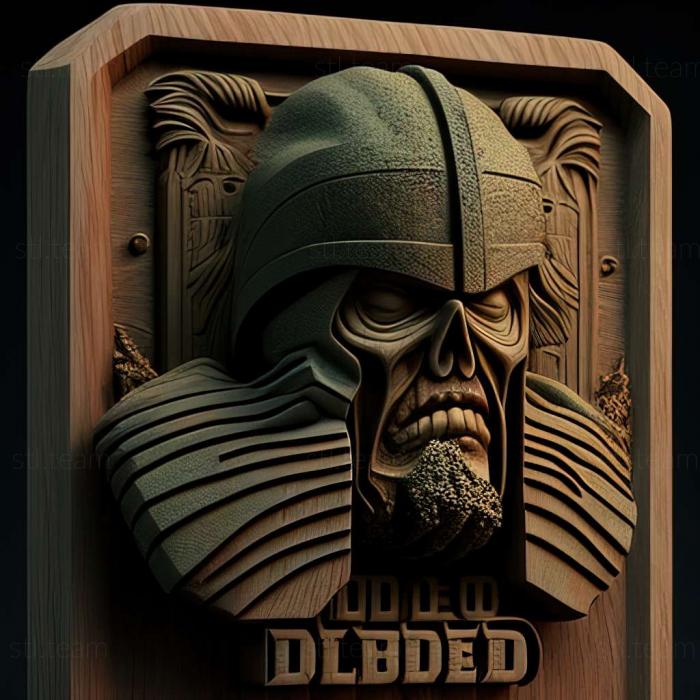 3D model Judge Dredd Dredd vsDeath game (STL)